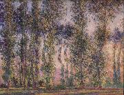 Claude Monet Poplars at Giverny oil painting on canvas